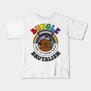 Bungle discovers… Brutalism Kids T-Shirt